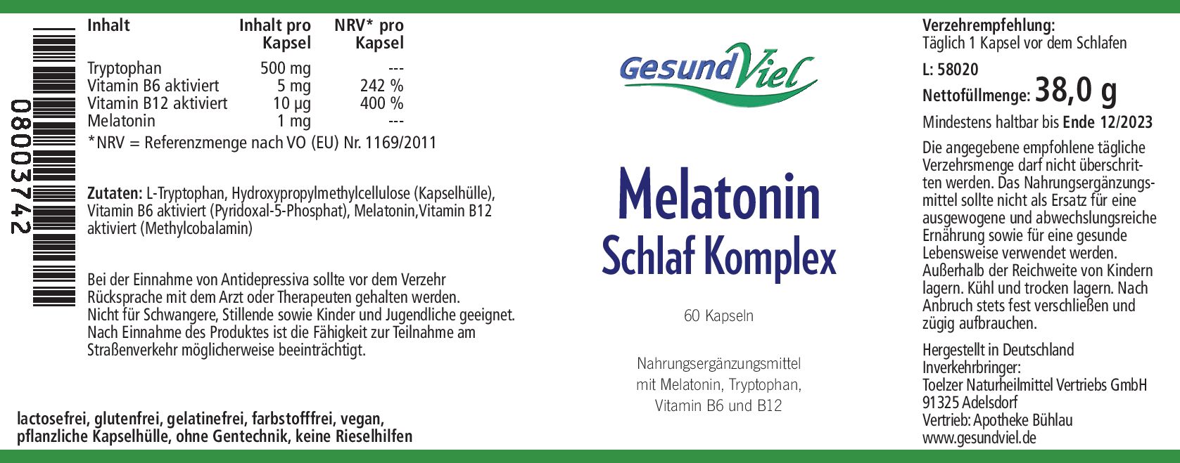Gesundviel_R-00433_Melatonin_Schlafkomplex_60Kps_08003742_L58020